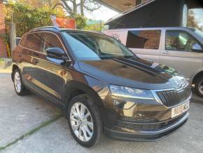 Skoda Karoq 1.5 TSI SE L 5dr Estate Petrol BROWN at Motorhouse Cheshire Stockport