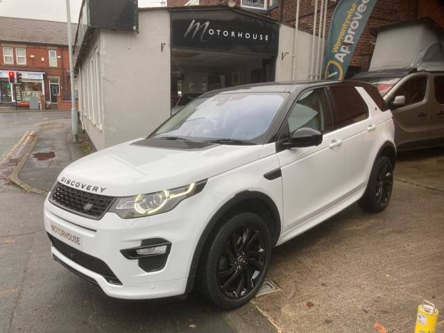 Land Rover Discovery Sport 2.0 TD4 180 HSE Dynamic Lux 5dr Auto Estate Diesel WHITE