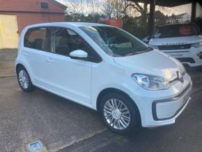 Volkswagen Up 1.0 65PS Up 5dr Hatchback Petrol WHITE at Motorhouse Cheshire Stockport